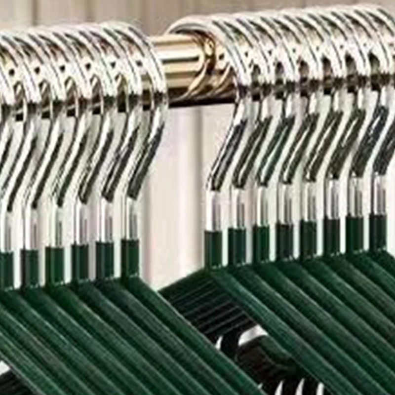 10 Children's Clothes Hangers Home Use Non-Slip Wardrobe Storage Baby Clothes Hangers Children's Stainless Steel Clothes Hangers
