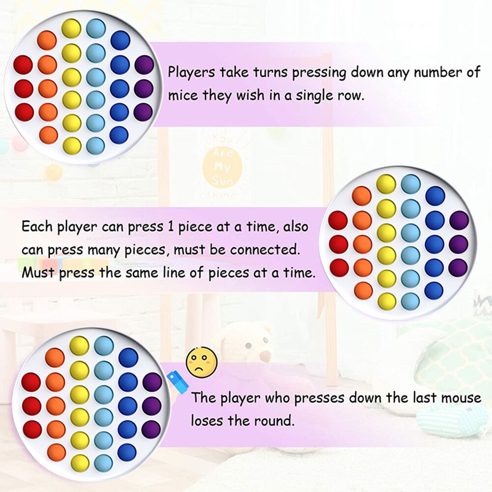 Pop it – bulle sensorielle Anti-Stress pour enfant et adulte, jouet de décompression, Fidget It, Camouflage, 2 pièces