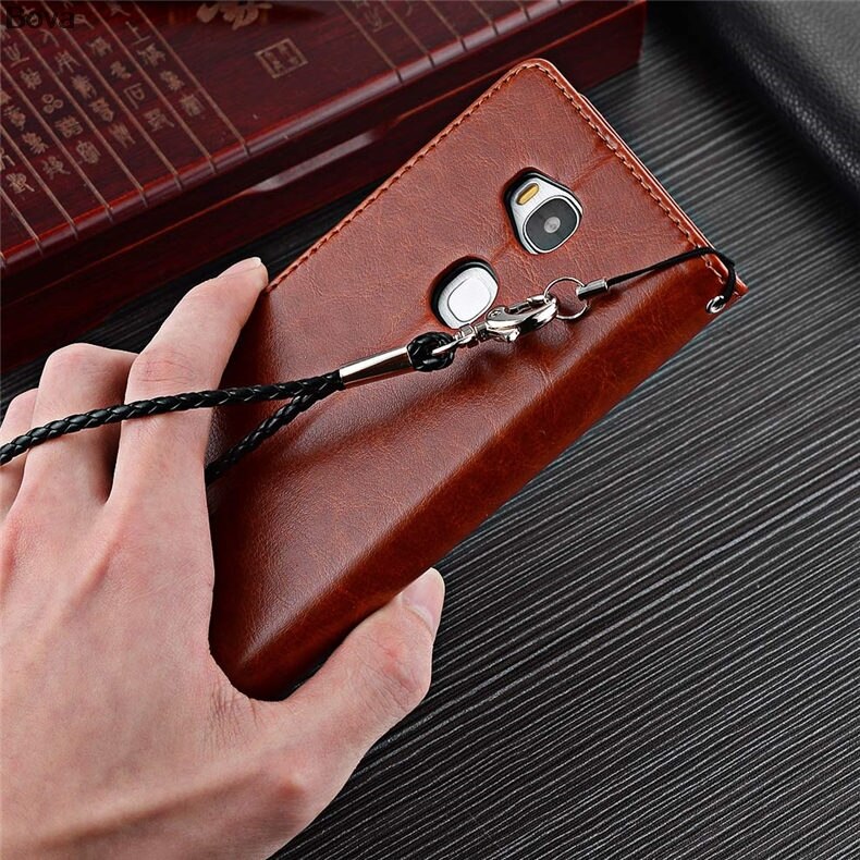 Fundas Huawei honor 5X card holder cover case for Huawei Honor 5X leather phone case ultra thin wallet flip cover