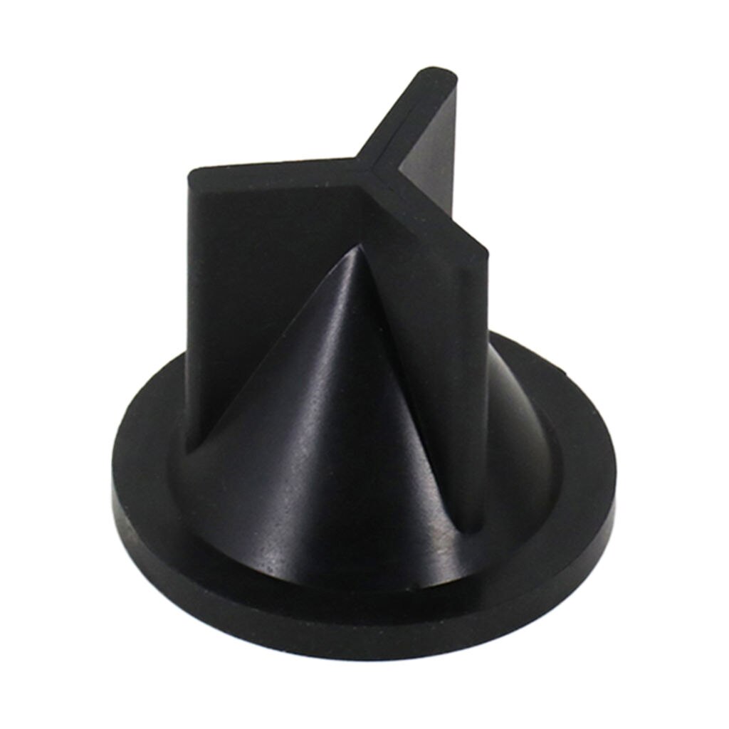 Plastic Camper Boat Marine RV Toilet Joker Valve Avoid Accidental Blockage,Black