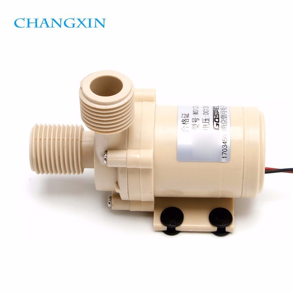 brushless Circulation Pump Dc 12v/24v,0-110 Degrees Celsius,solar/gas/electric Water Heater,pressurized Booster Submersible