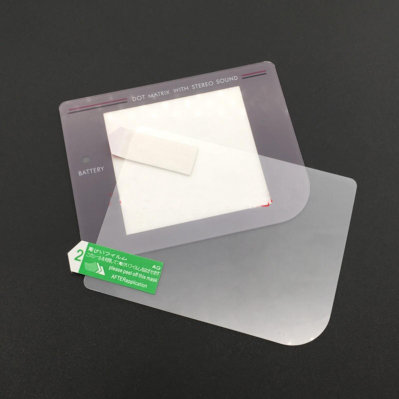 100PCS Screen Protector For GB Gaming Console High Scratch Protection Film For Gameboy