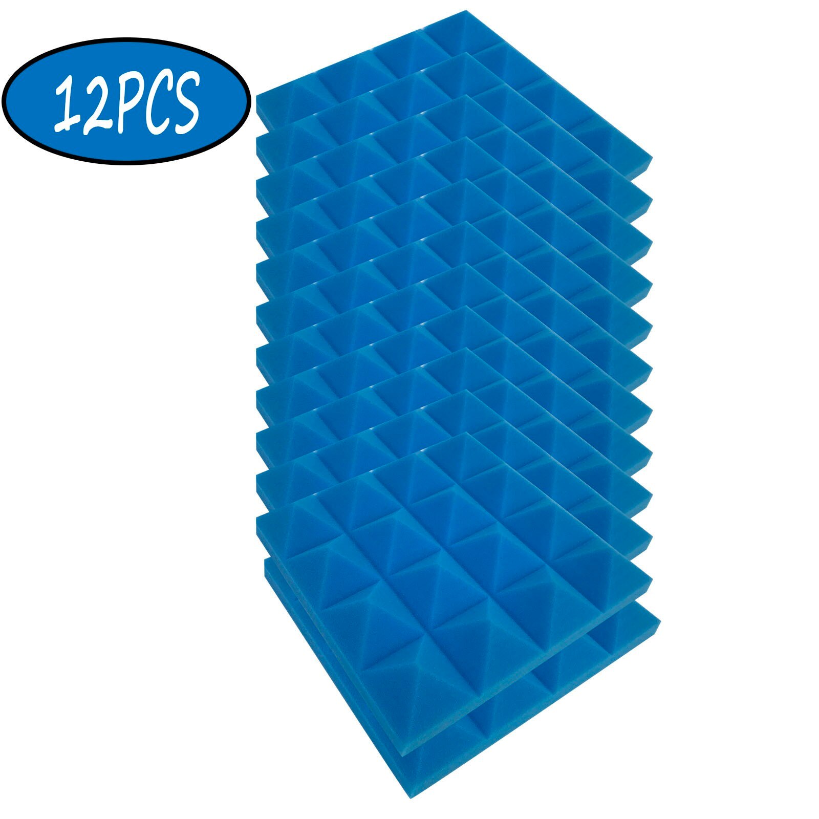 Home Scene Layout Sound-absorbing Foam Wall Indoor Sound-absorbing Cotton Flame-retardant Sponge Sound Insulation Board: BU