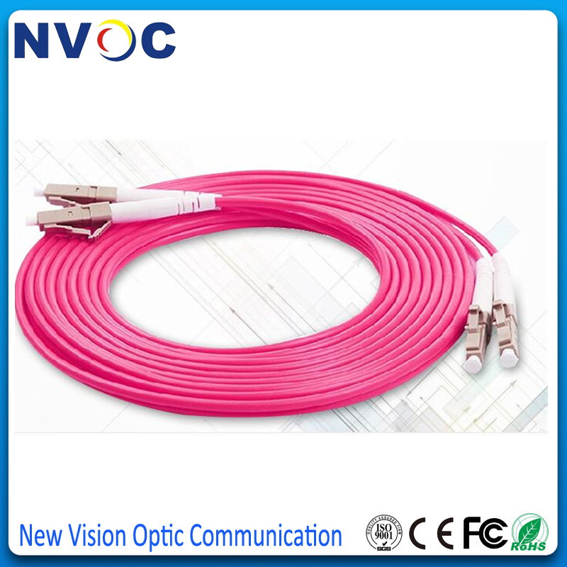 LC-LC Multi-Mode MM OM4 40G Duplex DX 10M Fiber Optic Cable,LC UPC Fiber Optic Patch Cord