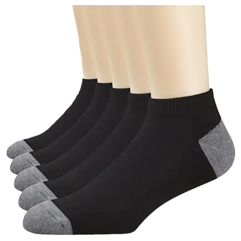10 pares de medias deportivas de algodón transpirables para hombre, calcetines de fibra de bambú para otoño e invierno, desodorante con absorción de sudor, calcetines de negocios
