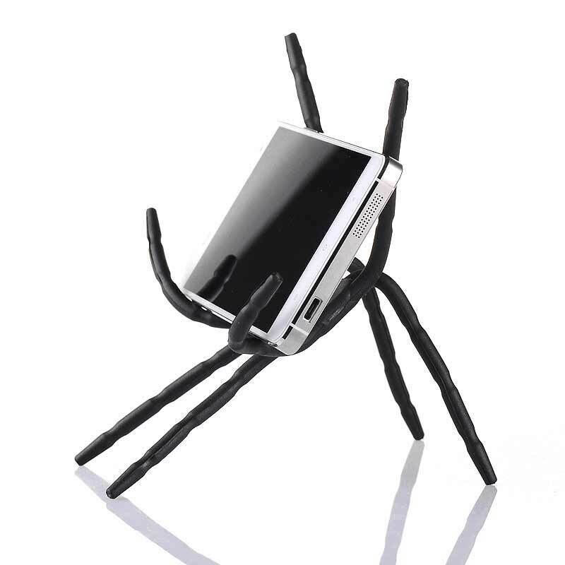 Support araignée universel pour téléphone portable et tablette, pour Iphone, TXTB1: 4 black