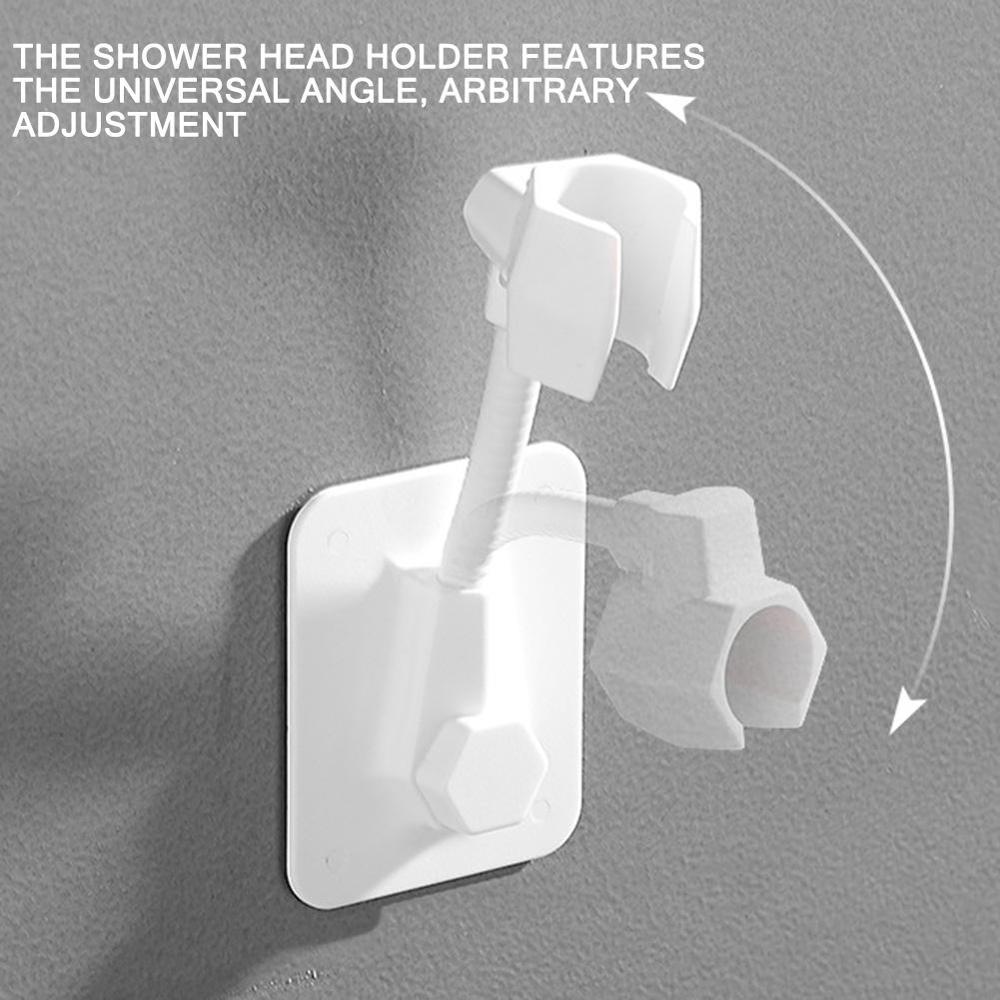 Faucet Shower Bracket Adjustable Nozzle punch-free Shower Nozzle Base Shelf