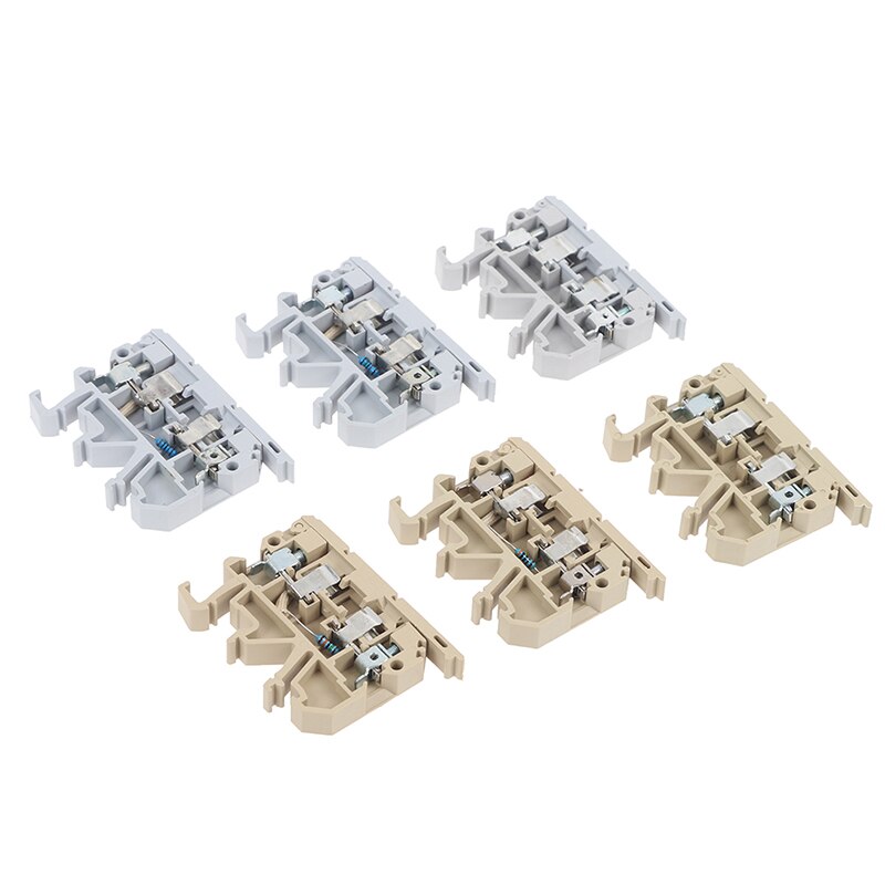 JASK1EN With Fuse Equivalent To Screw Fuse Terminal Block For Din Rail Connector 1pc
