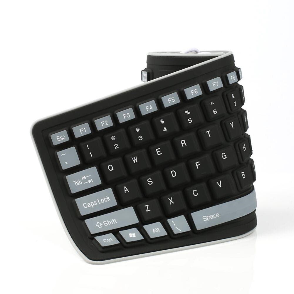 103 Keys Portable Folding Bluetooth Mini Keyboard Foldable Wireless Touchpad Russian En Keypad for IOS/Android/Windows ipad Tabl