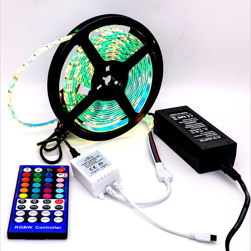 40Key RGB Wit RGBW Controller Afstandsbediening DC 12 V 24 V IR Dimmer Strip RGB Led Controller RGBW RGBWW led Strip Controller