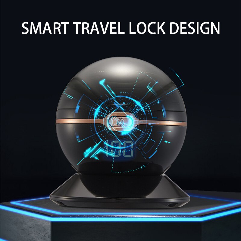 Afeitadora eléctrica esférica para hombres, maquinilla de afeitar eléctrica impermeable con cabeza flotante, Mini bola redonda, recortadora recargable con pantalla LED
