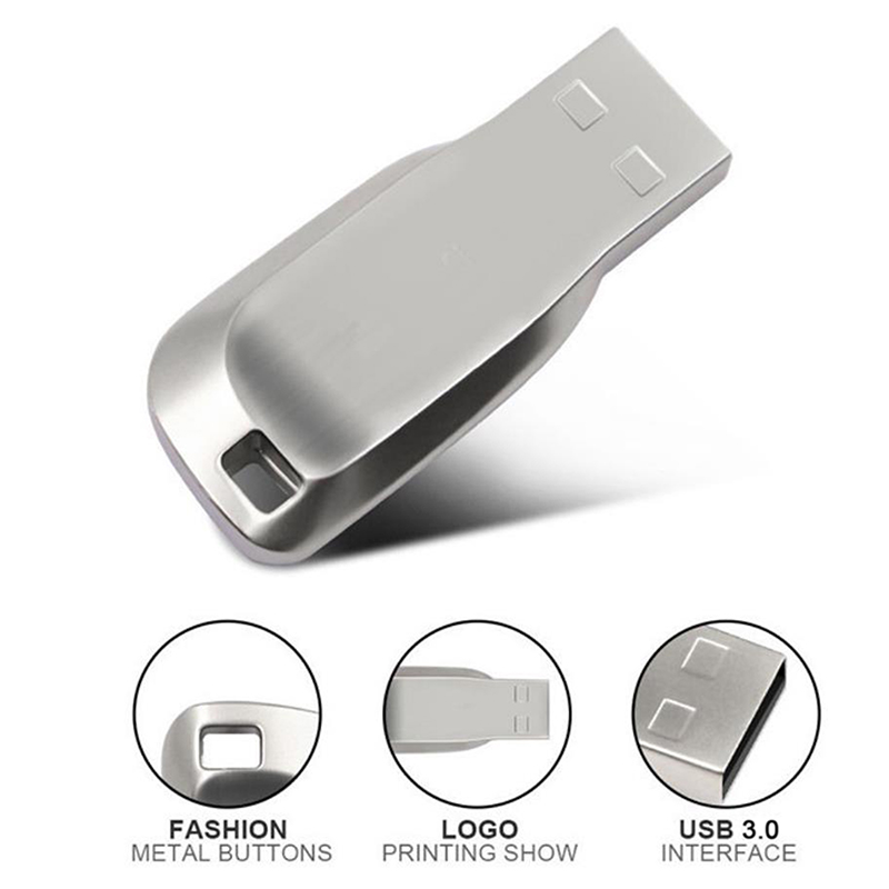 Usb 3.0 2TB Metal Pen Drive 1TB Cle Usb Flash Drives Pendrive Waterproof TYPE-C Memoria Usb Flash Disk Stick
