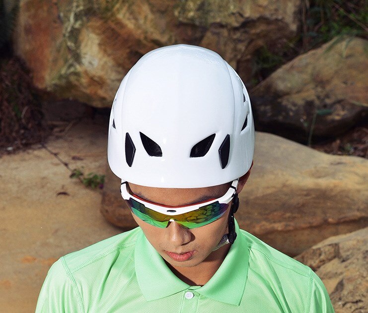 Casco de escalada en roca, casco de escalada en montaña, casco de escalada en hielo, deportes acuáticos especiales, casco inmoldeado al aire libre,