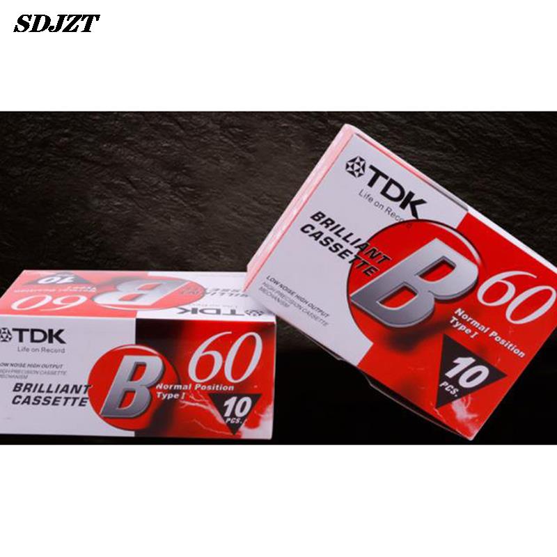 Wysokiej jakości standardowy magnetofon kasetowy, pusty, 60- minutowy magnetofon do nagrywania muzyki mówionej
