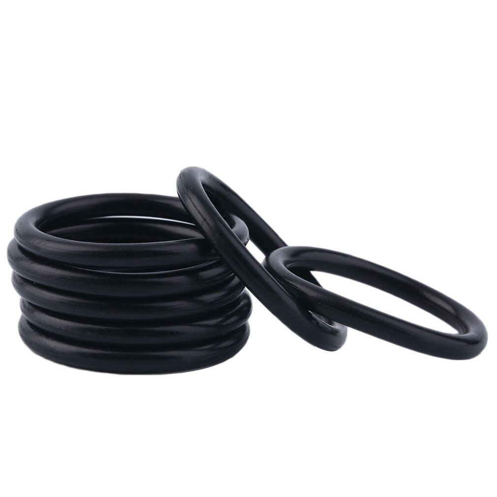 222PCS 17 Sizes Universal Rubber O-Ring Assortment Set Gasket Automotive Seal Kit Black Built-in width gauge