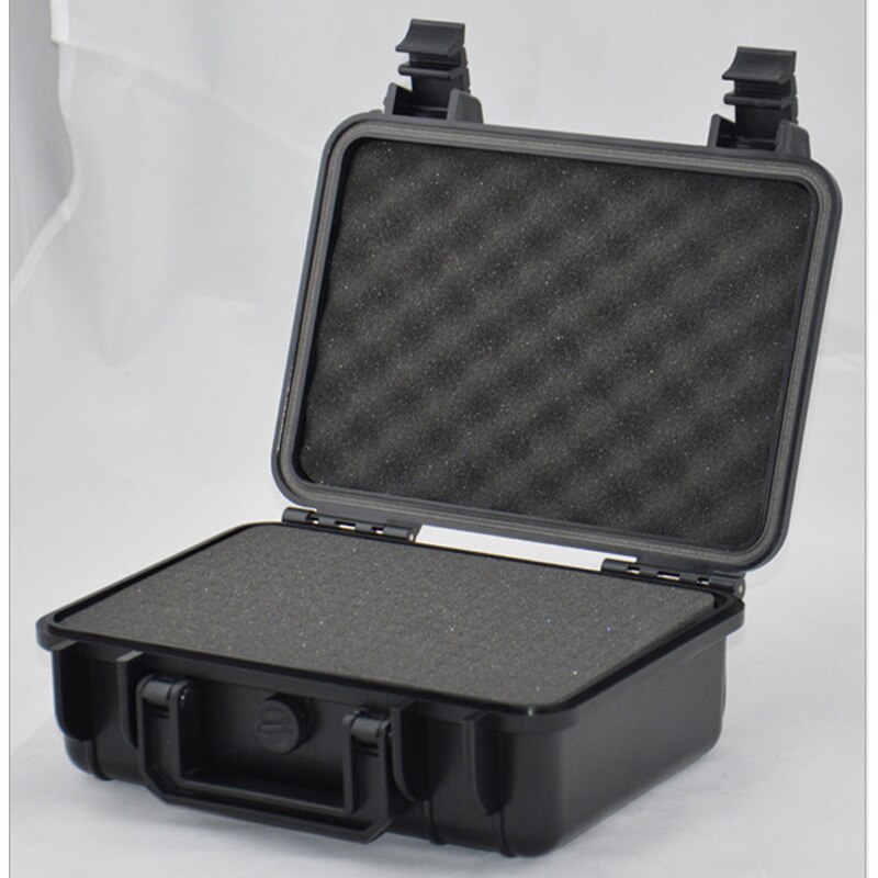 Abs Tool Case Beschermende Toolbox Slagvast Waterproof Case Apparatuur Case Camera Doos Met Schuim Voering