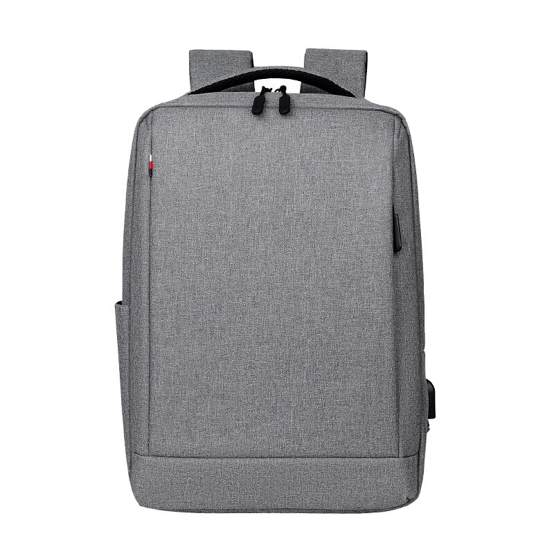 Anti Theft Oxford Men 14 inch Laptop Backpacks School Travel Male Mochilas Feminina Casual Women Schoolbag USB Charging: Gray