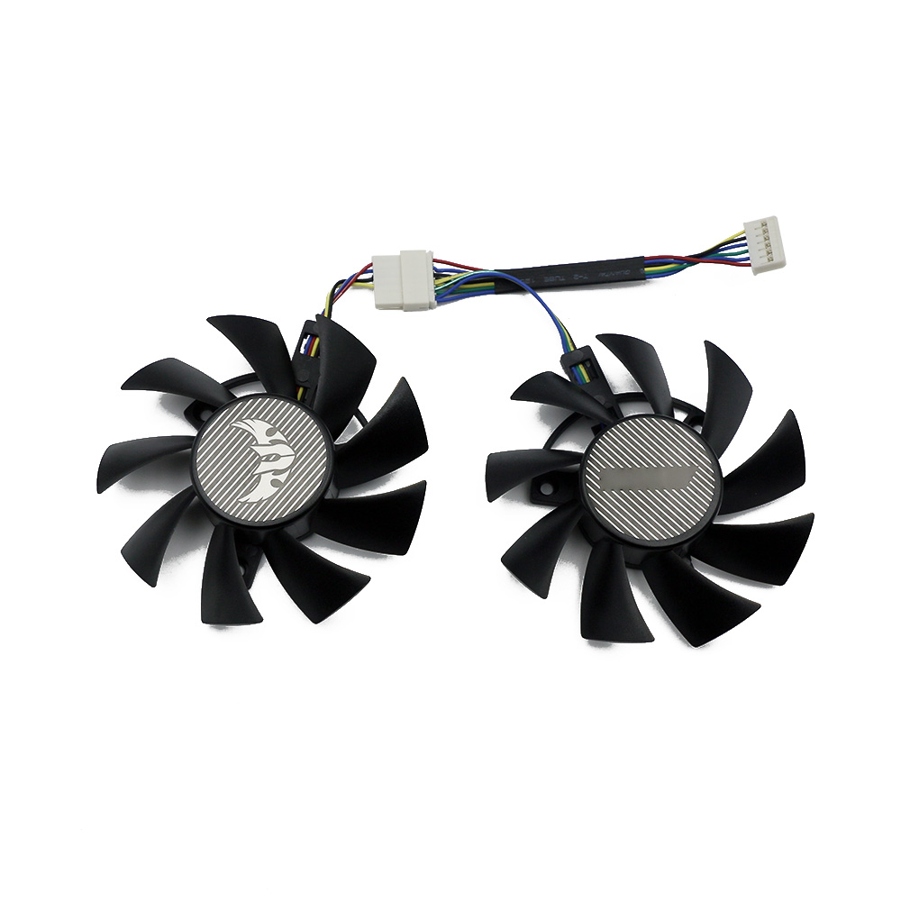 75MM FD8015U12D 6Pin,Graphics Card Cooling Fan,For ASUS RTX 2060 GTX 1660 1660Ti TUF GAMING OC,Replace T128015BU