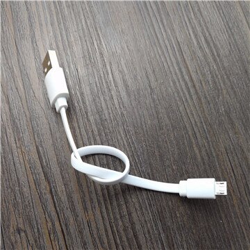 Powerbank kabel 20 CM Micro USB Snel Opladen Data Kabel Voor Powerbank Kabel korte kabel voor telefoon huawei Samsung