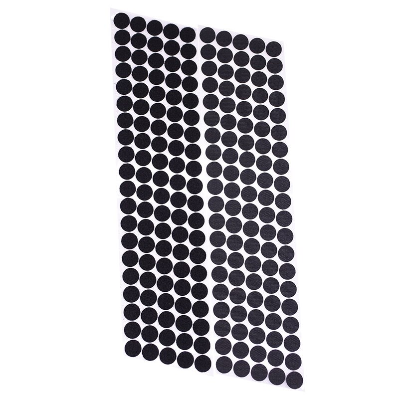 10/15/20mm Self Adhesive Velcro Dots Stickers Glue on Hooks and Loops Sticker Strong Magic Sticker Disc Velcros Fastener Tape: B03-20mm-100Pairs