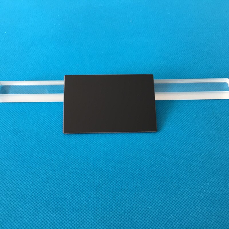 50*75*2.0MM ZWB2 UG1 UV Pass Filter Glass lens for 365nm light source