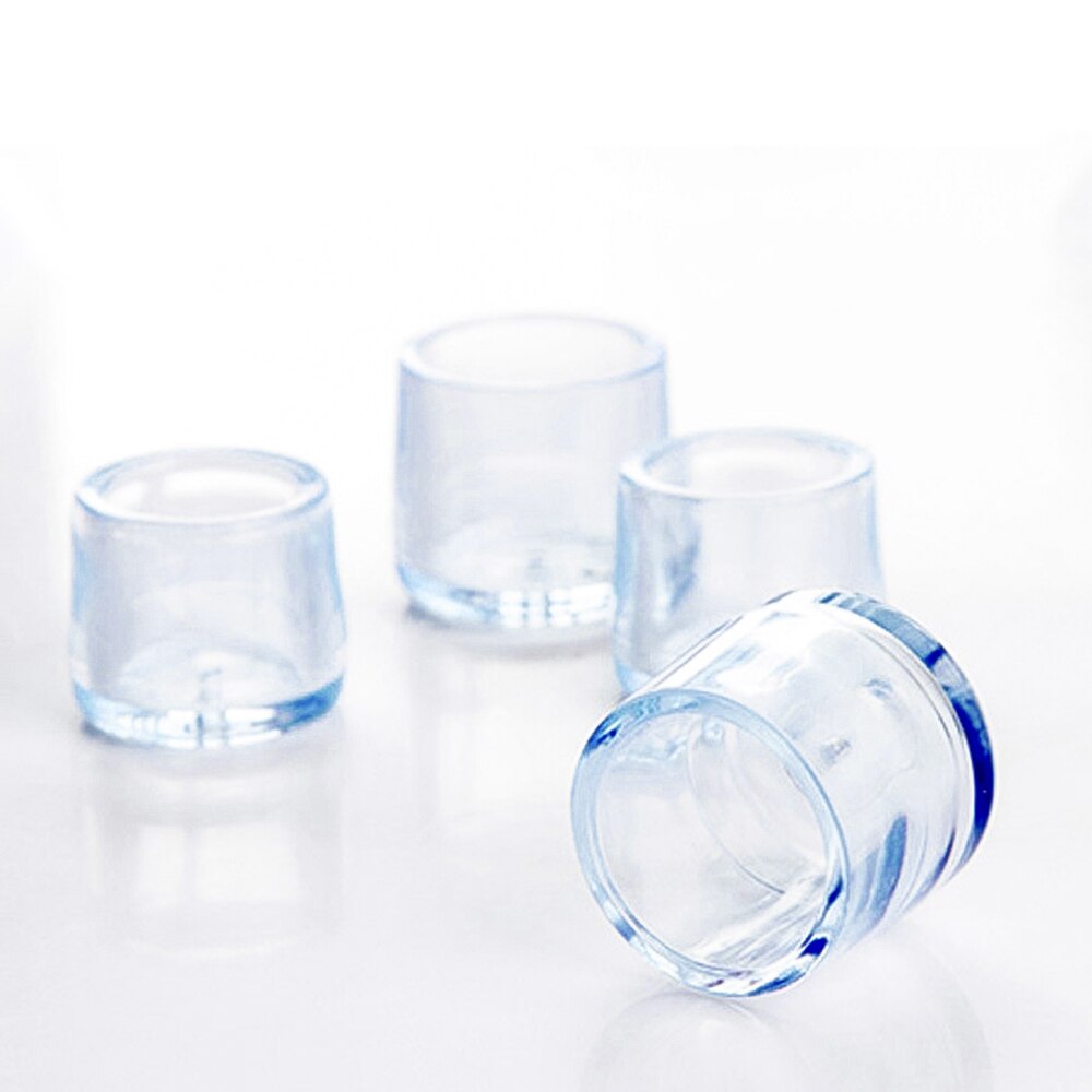 4 stuks/partij tafel stoelpoot mat rubber antislip meubel tafelpoot doppen voetbescherming bodem afdekking pads houten vloer beschermers