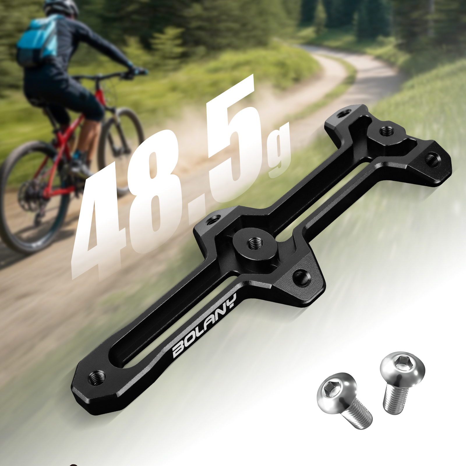 BOLANY Cycling Bottle Holder Aluminum Alloy Adapter Multifunctional Bottle Cage Extension Rack Extender MTB Frame Bottle Cage