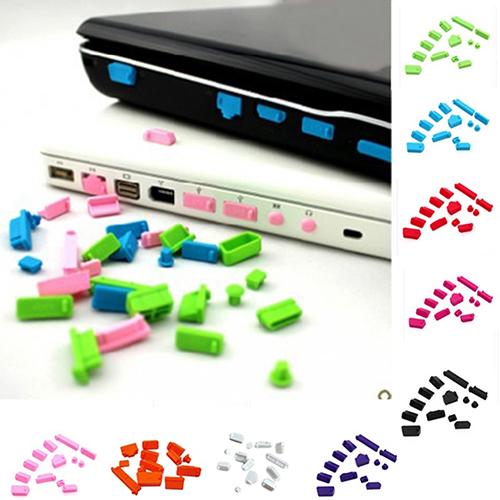 13 pièces/ensemble Silicone Anti-poussière bouchon couvercle ordinateur Portable bouchon Anti-poussière ordinateur Portable Anti-poussière Usb bouchon Anti-poussière accessoires d'ordinateur Portable