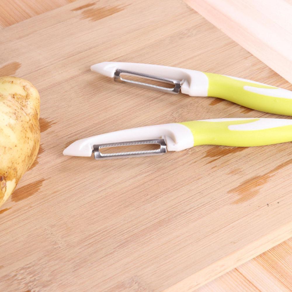 Kjøkken grønnsaksskreller knivkutter potetskreller for rengjøring kjøkkenkutter gadg kniver rivjern knivskreller skarp kutter