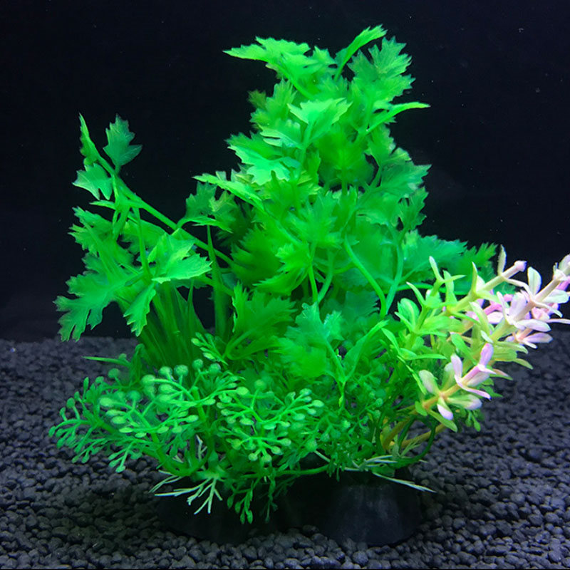 12 Soorten Aquarium Decoratieve Planten Waterplanten Decoratieve Fish Tank Decoratie Kunstplanten Accessoires Iandscaping 14Cm
