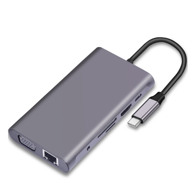 Type-C Docking Station 10-In-1 USB3.0 Type-C Adapt... – Vicedeal