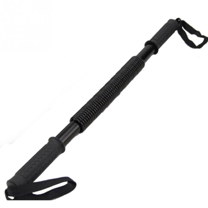 20KG Arm Rod Spring Steel Exerciser Power Wrist Hand Gripper Strengths Arm Rod Fitness Equipment Chest Expansion Device