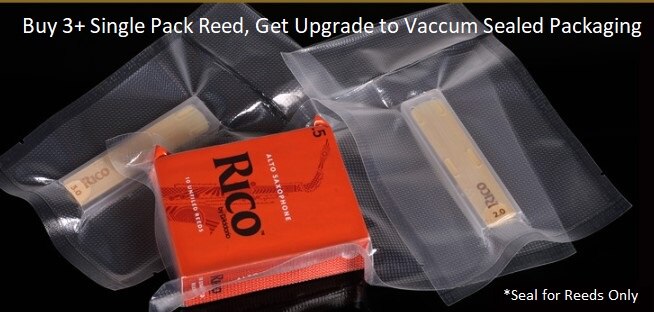 Rico door D'addario Plasticover Tenorsaxofoon Sax Rieten, Sterkte 2.0/2.5/3.0/3.5, enkel Stuk of 5-set Beschikbaar