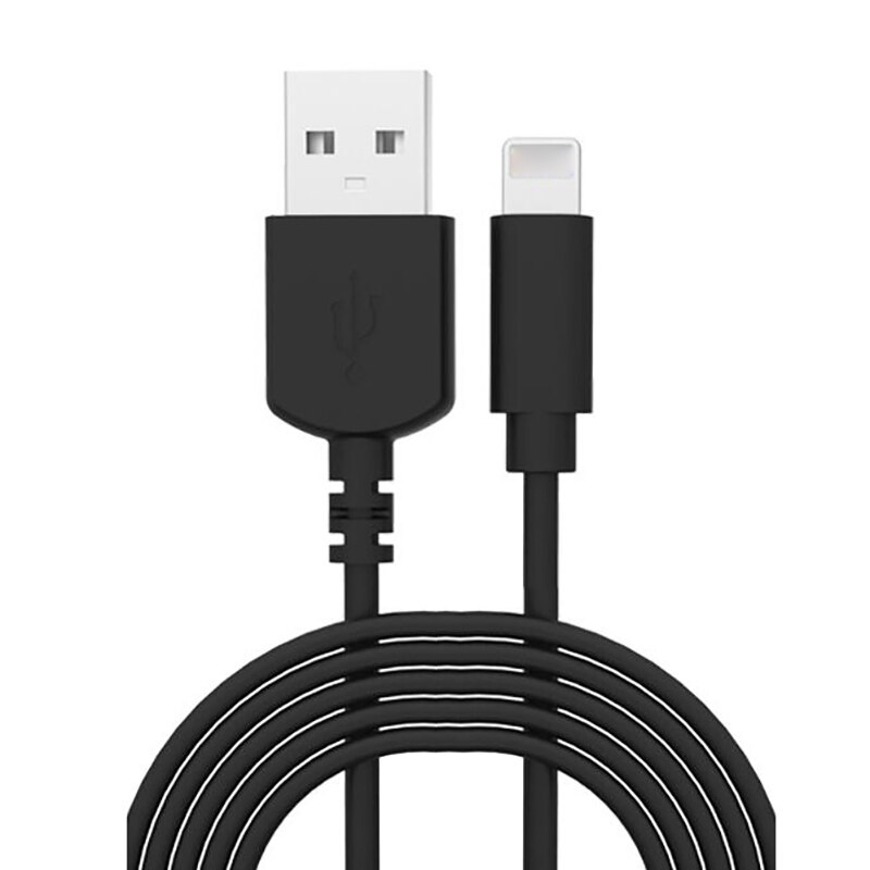 Nitika para apple mfi certificado cabo de dados de carga rápida mfi cabo de dados mfi ao cabo usb 2m: Black