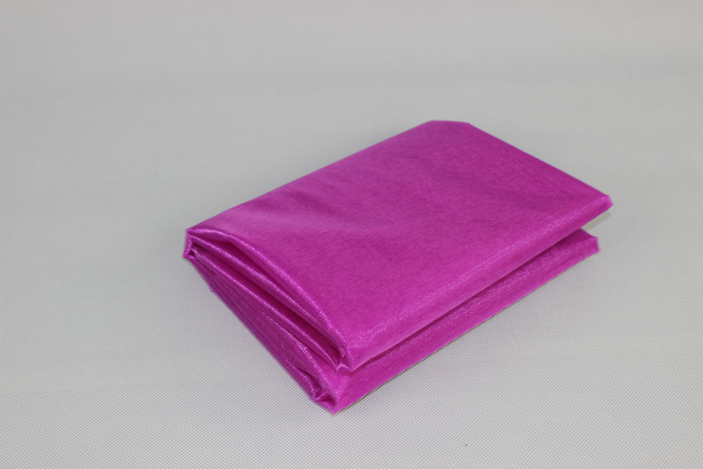 Bröllop julfestgåva 70cm bredd organza tyg rosa blå vit för flicka pojke dop alla hjärtans dag gör-det-själv-dekor
