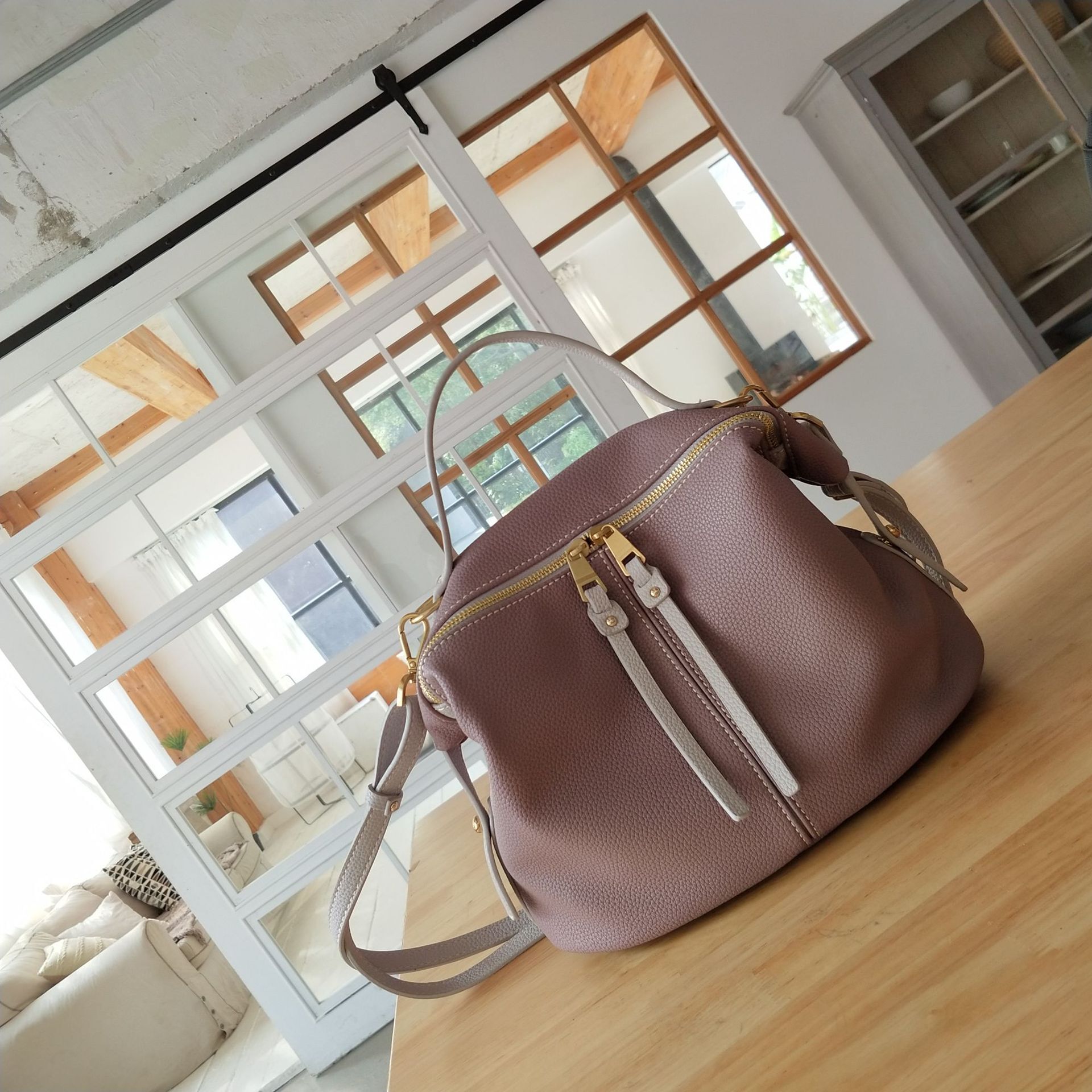 Vento Marea, bandoleras para mujer, , piel sintética, negro, bolsos de , bolsos de estilo coreano, bandolera blanca Hobo: upgrade purple