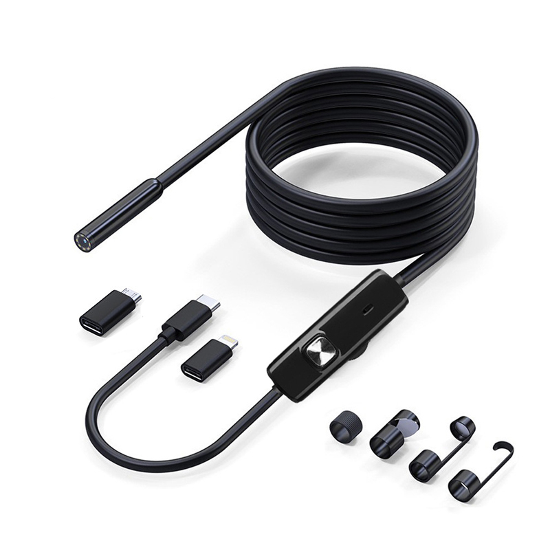 Caméra d'inspection endoscopique HD1920P, Mini caméra d'inspection de Type C IP67, Endoscope de canalisation d'égout de voiture pour Android IOS iphone