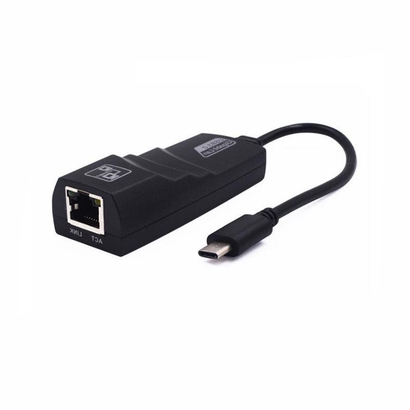 Usb 3.0 typ c auf  rj45 lan-netzwerkkarte typ c-schnittstelle auf  rj45 100/1000 mbit/s ethernet-lan-adapter-netzwerk
