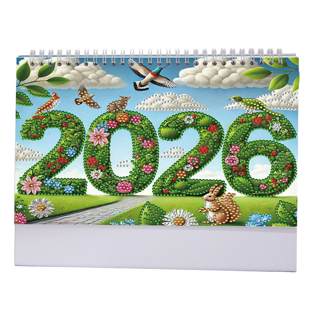 DIY Diamond Painting DIY Diamond Perpetual Calendar Craft Kit - Lion - View #12