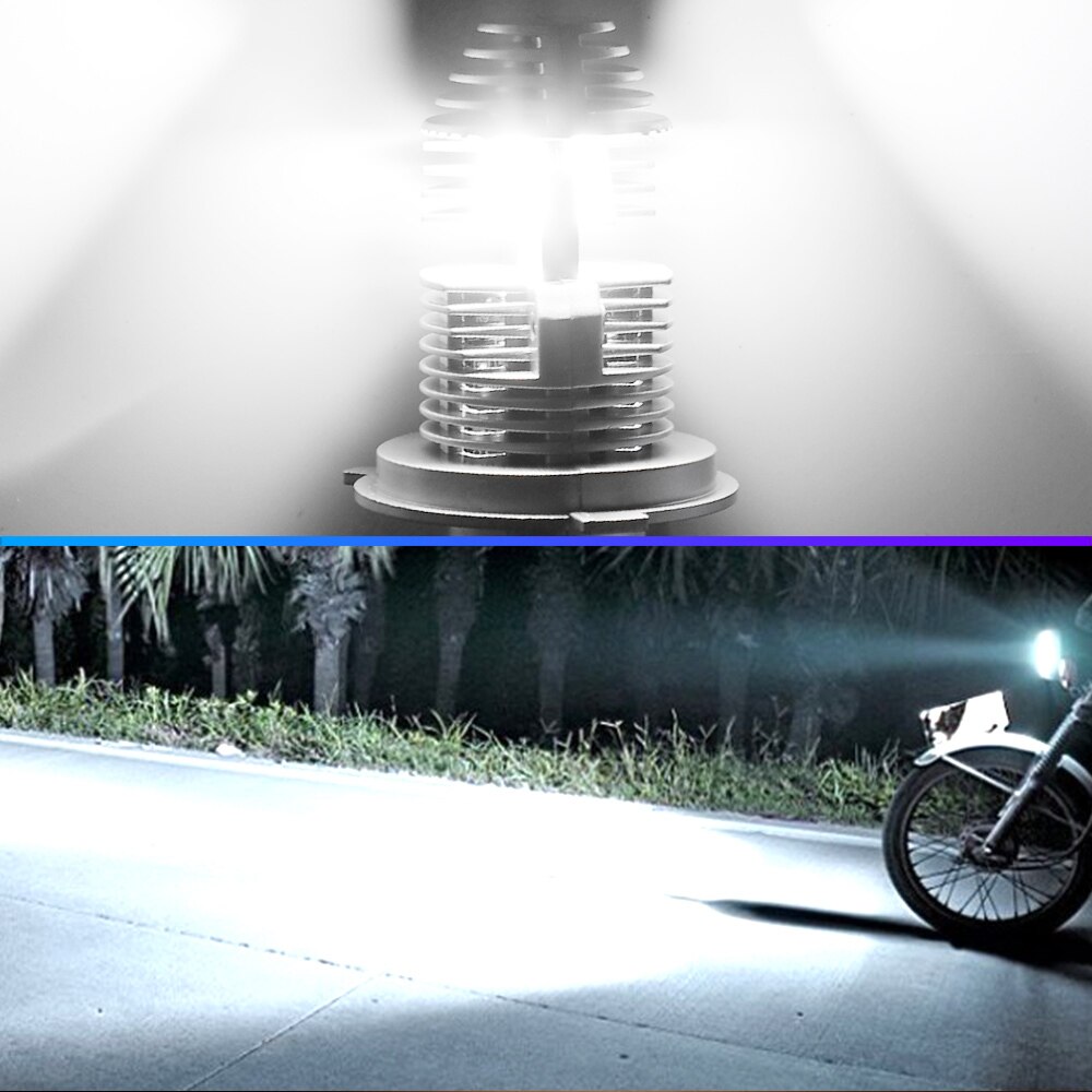 NOVSIGHT H4 Led Ampoules de Phares de Moto H7 LED H11 H8 H9 1:1 Phare De Moto 12V 6000K 25W 6000LM Pièces De Moto