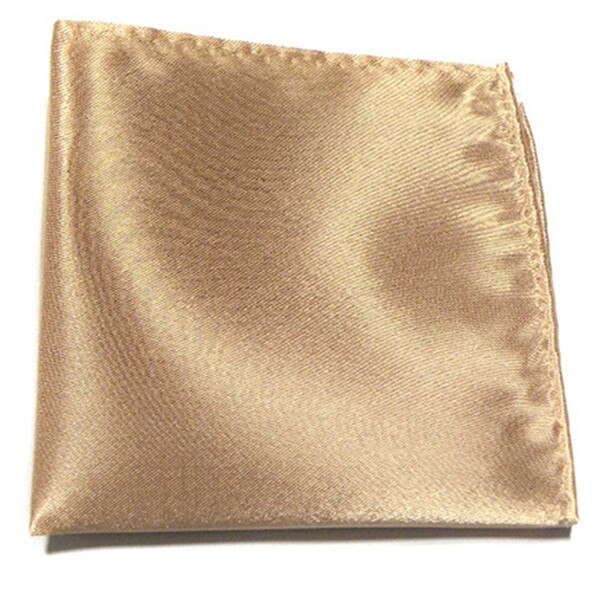 Luxus männer Platz Taschentuch Einfarbig Taschentücher Silk Hanky Anzug Tasche Handtuch Hochzeit Bankett Party 25 Farben: Color 17
