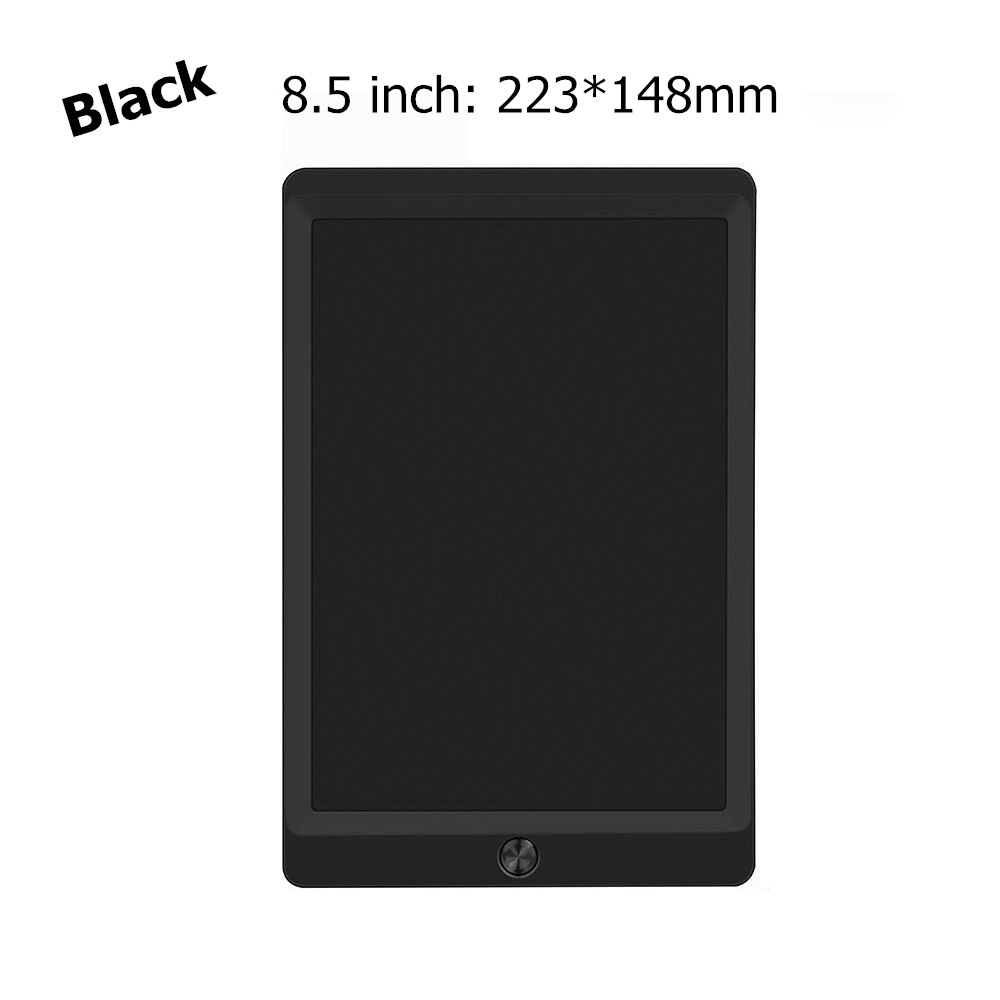 IPUMYNO 10'' 8.5" Portable LCD Digital Writing Tablet With Magnetic E-writing Board Tablet Handwriting Pads E-paper Notepad: 8.5 INCH BLACK