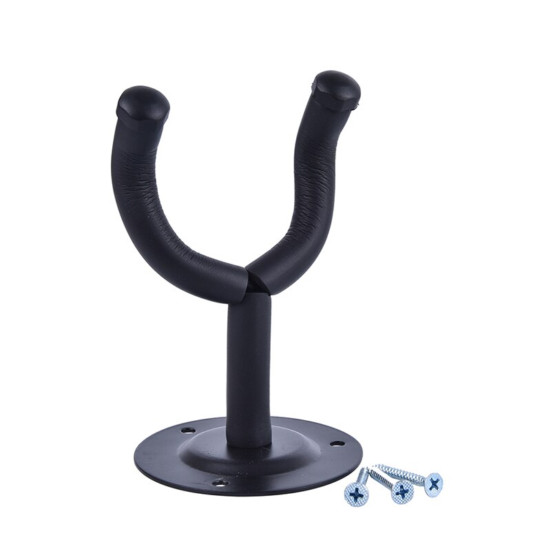 1pc muurbevestigingshaak voor gitaar van aluminiumlegering met zachte sponslaag voor gitaren / basgitaren / viool / mandoline / ukelele!