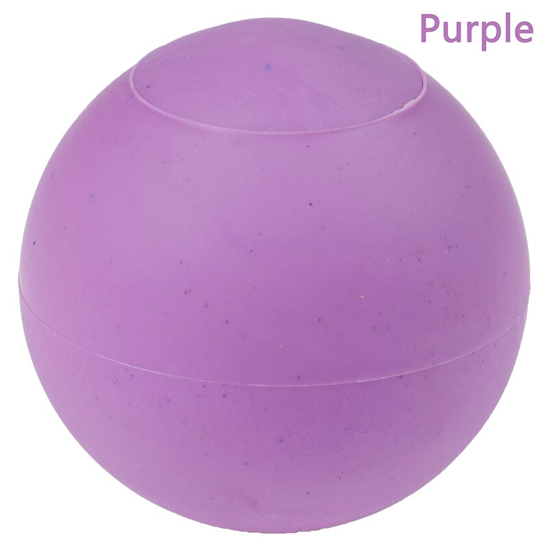 1Pcs Fitness Massage Ball TPE Rubber Hockey Lacrosse Ball 63mm Trigger Point Relaxation Self Massage