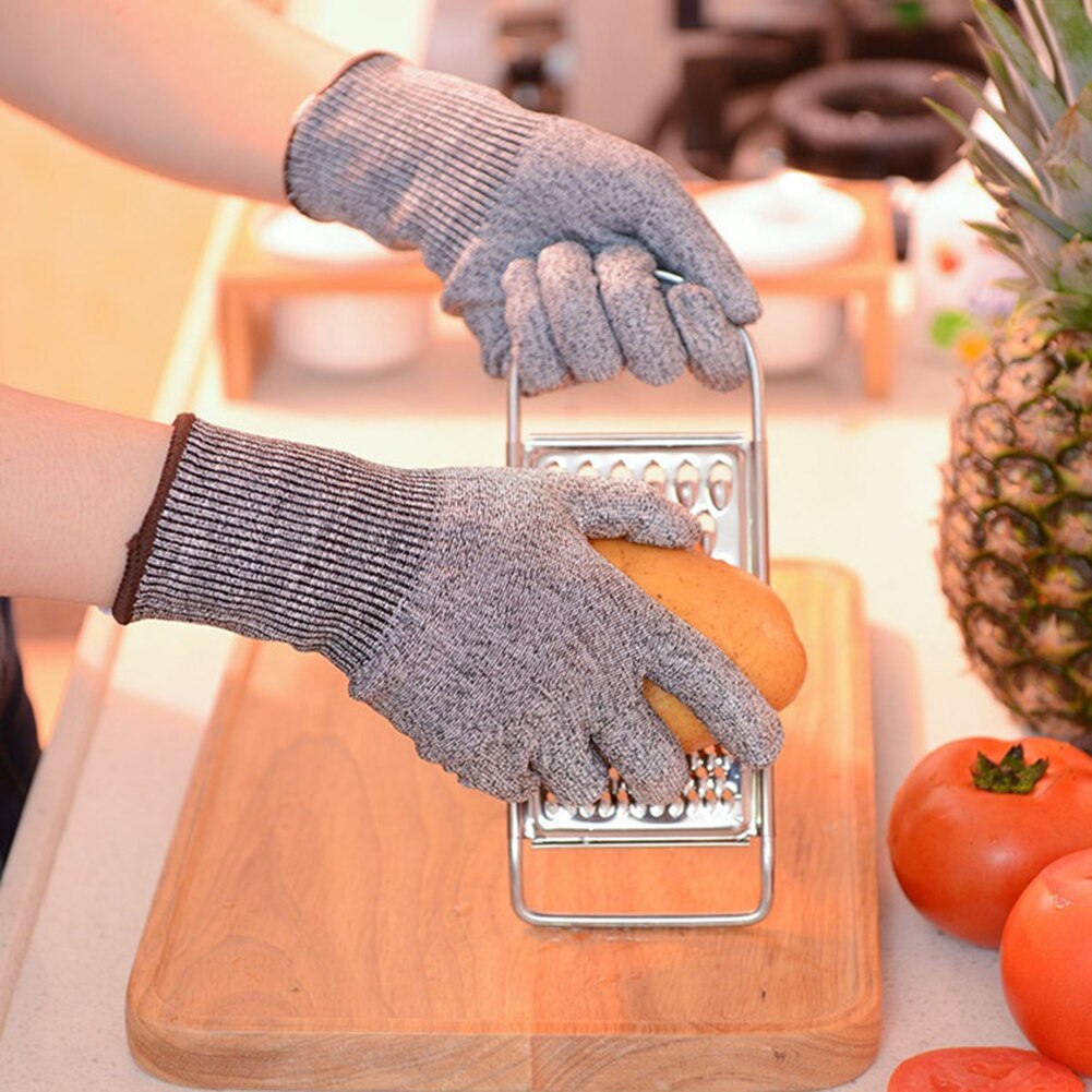 Guantes de seguridad anticorte, protección para pesca al aire libre, Nivel 5, protección para cocina, resistente al corte, corte de carne y pescado