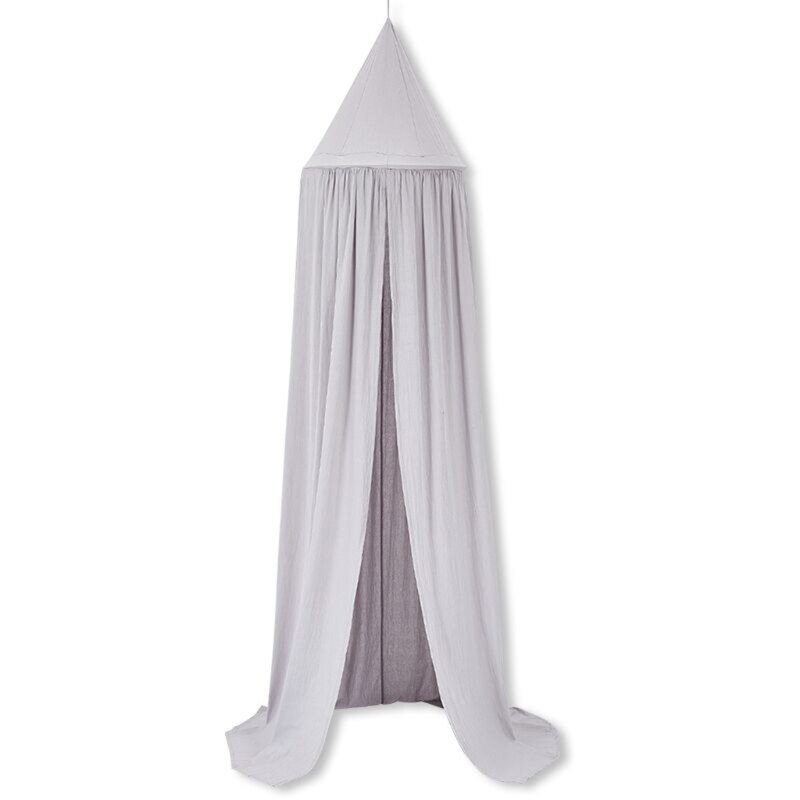 Baby Canopy Mosquito Net Hanging Kids Baby Bedding Dome Bed Cotton Bedcover Baby Bed Curtain Crib Netting Mosquito Net: 8YY1001829-GR