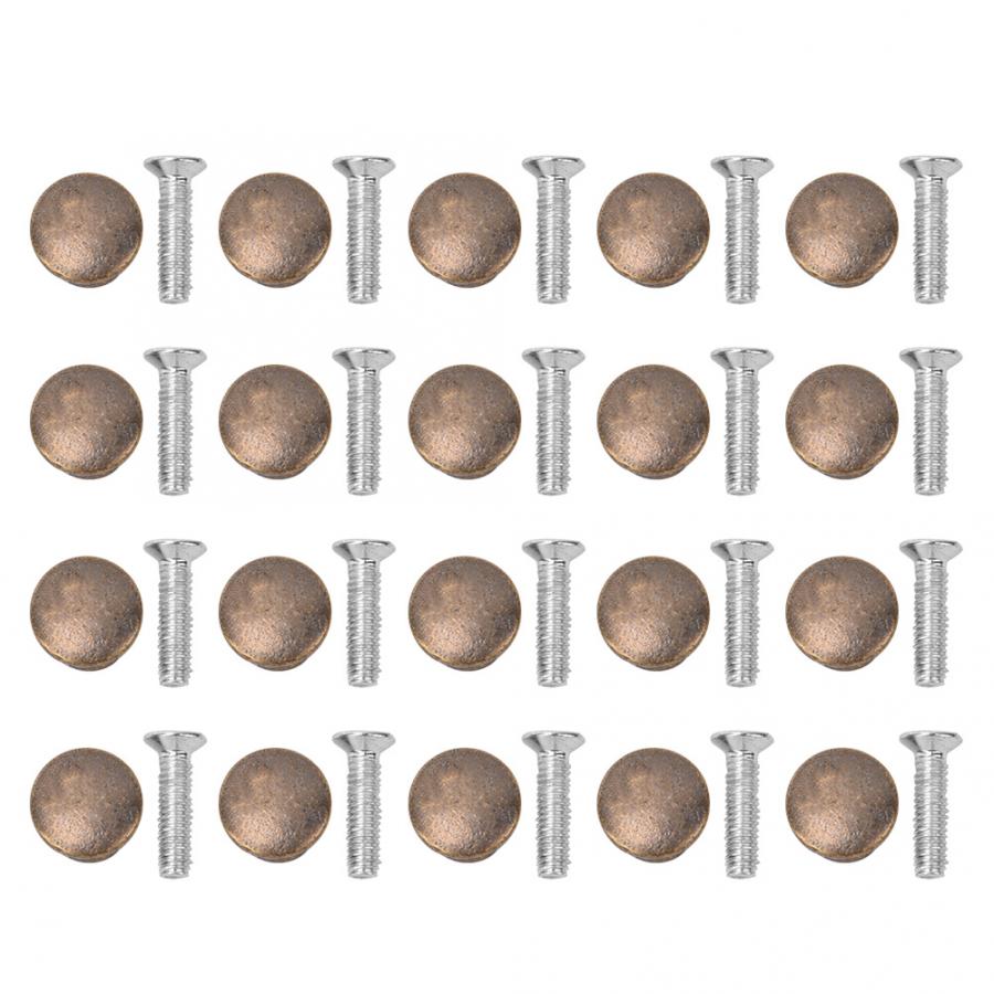 20 set mini mushroom handle nipple nail small draw grandado