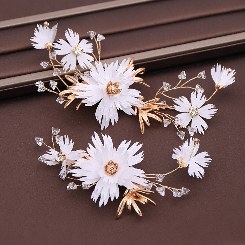 Barrettes Style Flower Barrettes Europe and America Headdress Headdress Headband Barrettes Children Performance Headdress Ba