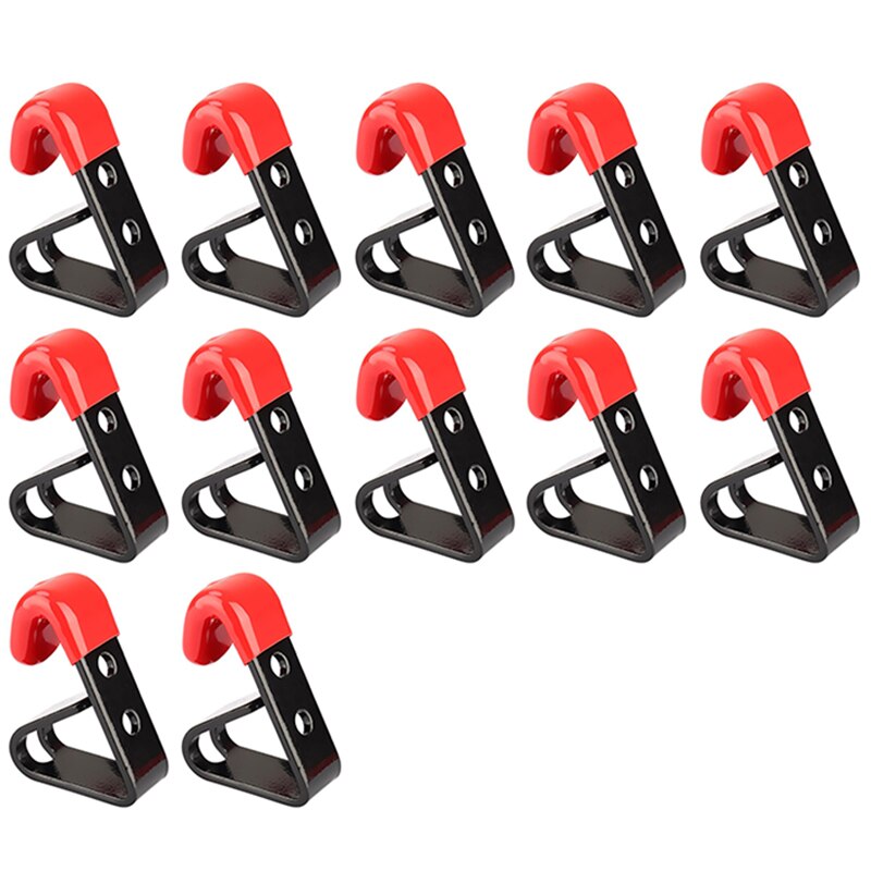 12 Pcs Tire Wheel Rim Hub Hanging Metal Hook Metal Holder Shop Display Stand Rack Wall Mounted Racing Hook: Default Title