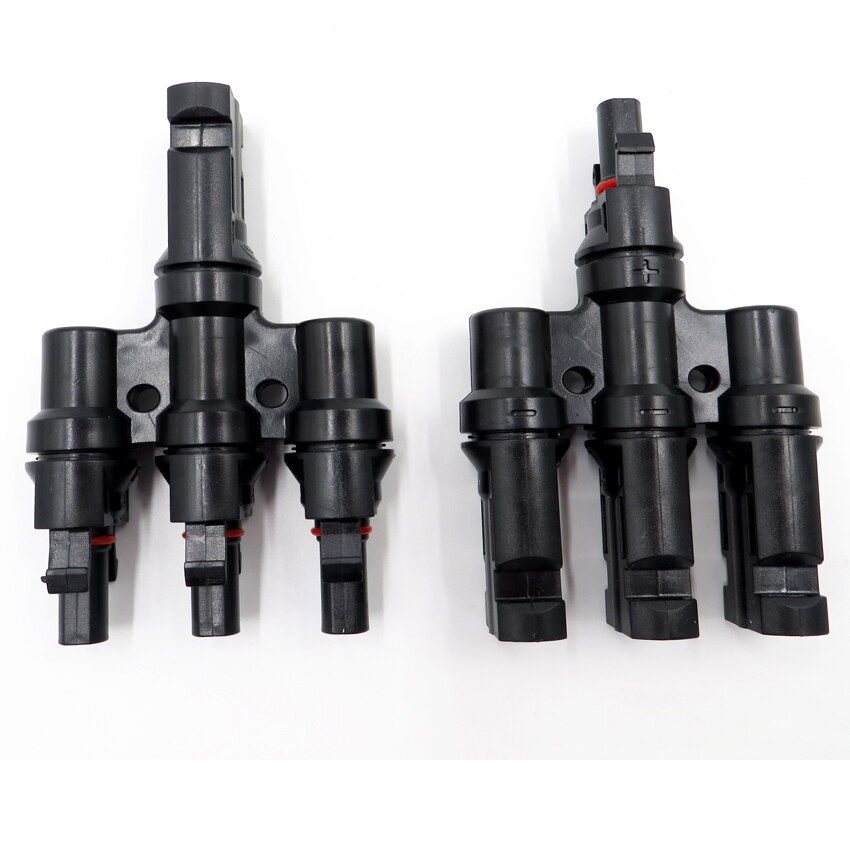 3T Connector male and female Multi T Connector solar panel parallel connection branch pv module panel connect solar